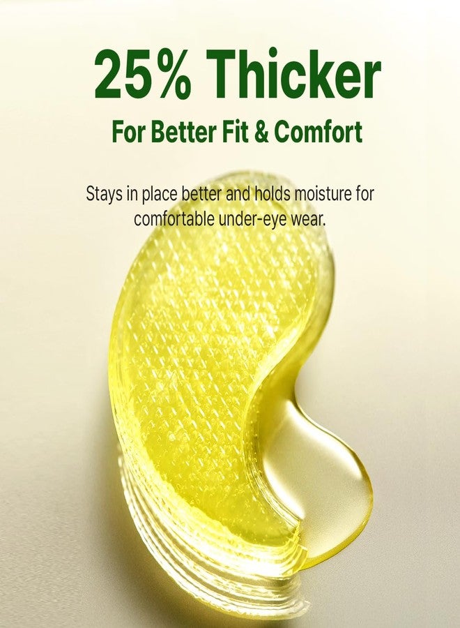 لصقات العين GOODAL بفيتامين سي بنكهة اليوسفي الأخضر ألفا - لصقات هيدروجيل أكثر سمكًا بنسبة 25% للعين المنتفخة والهالات السوداء، منتجات العناية بالبشرة الكورية، مظهر بشرة زجاجي مشرق (60 لصقة) - Image 3